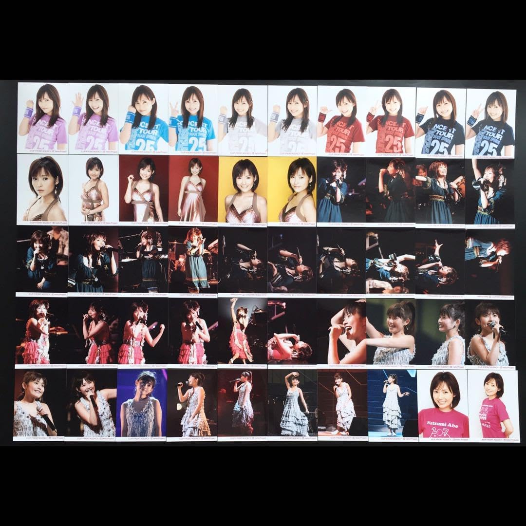 Amazon.co.jp: 734 モーニング娘。 安倍なつみ 生写真 50枚セット